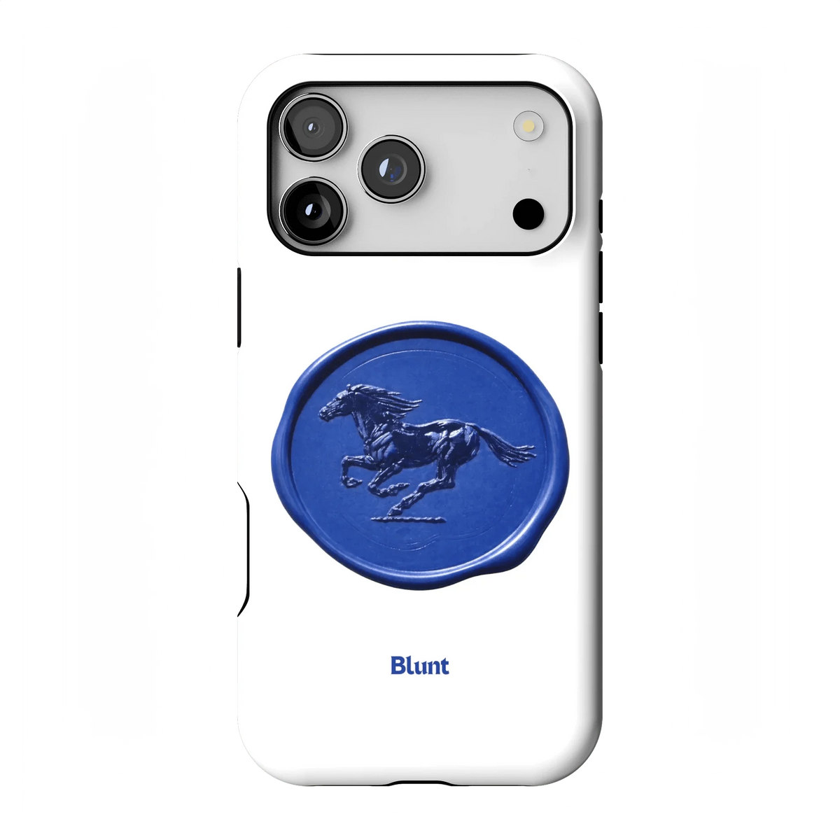 Blue Neigh iPhone Case