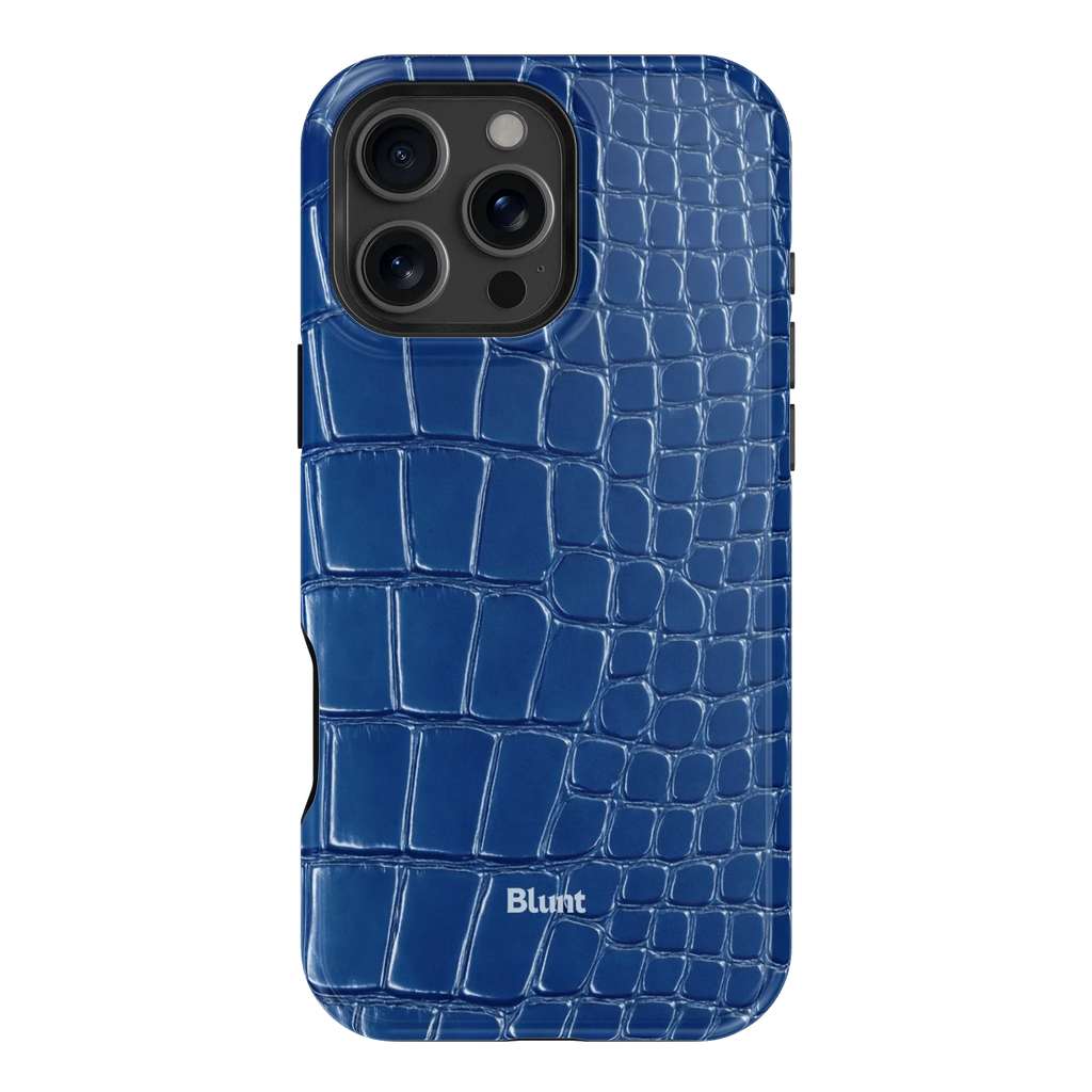 Blue Plush iPhone Case