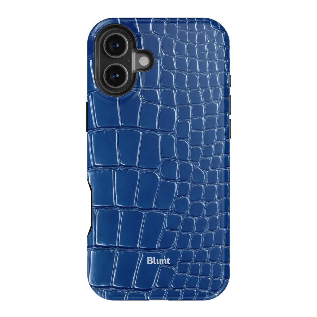 Blue Plush iPhone Case