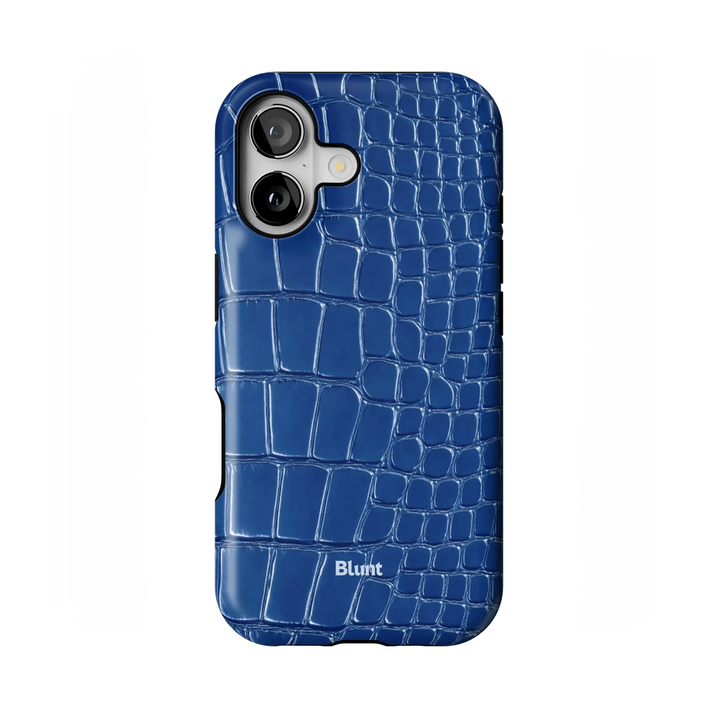 Blue Plush iPhone Case