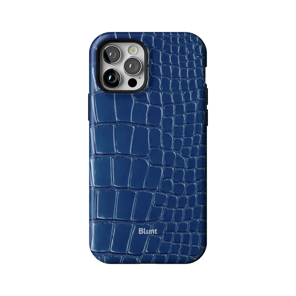 Blue Plush iPhone Case