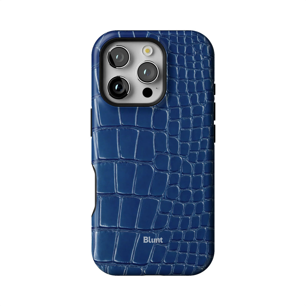 Blue Plush iPhone Case