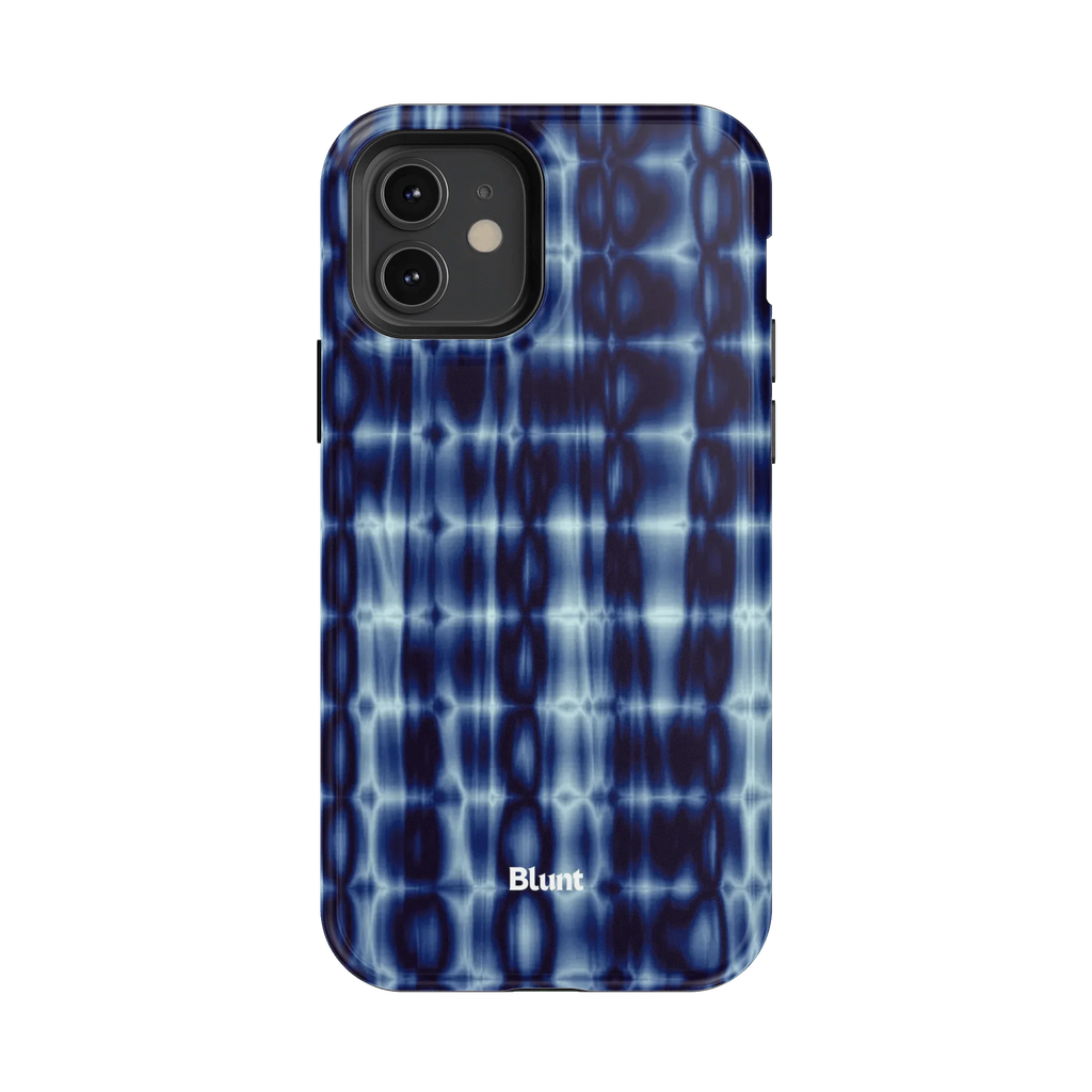 Blue Ripple iPhone Case