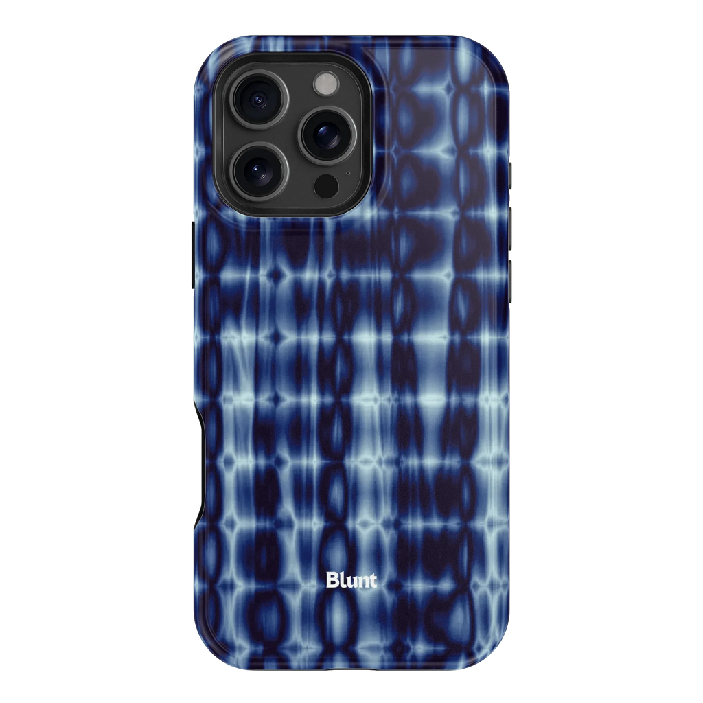 Blue Ripple iPhone Case