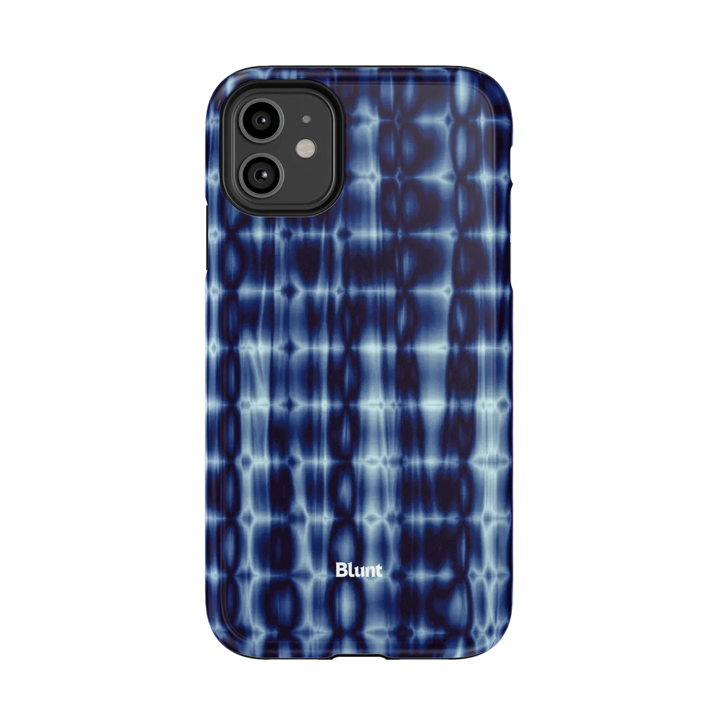 Blue Ripple iPhone Case
