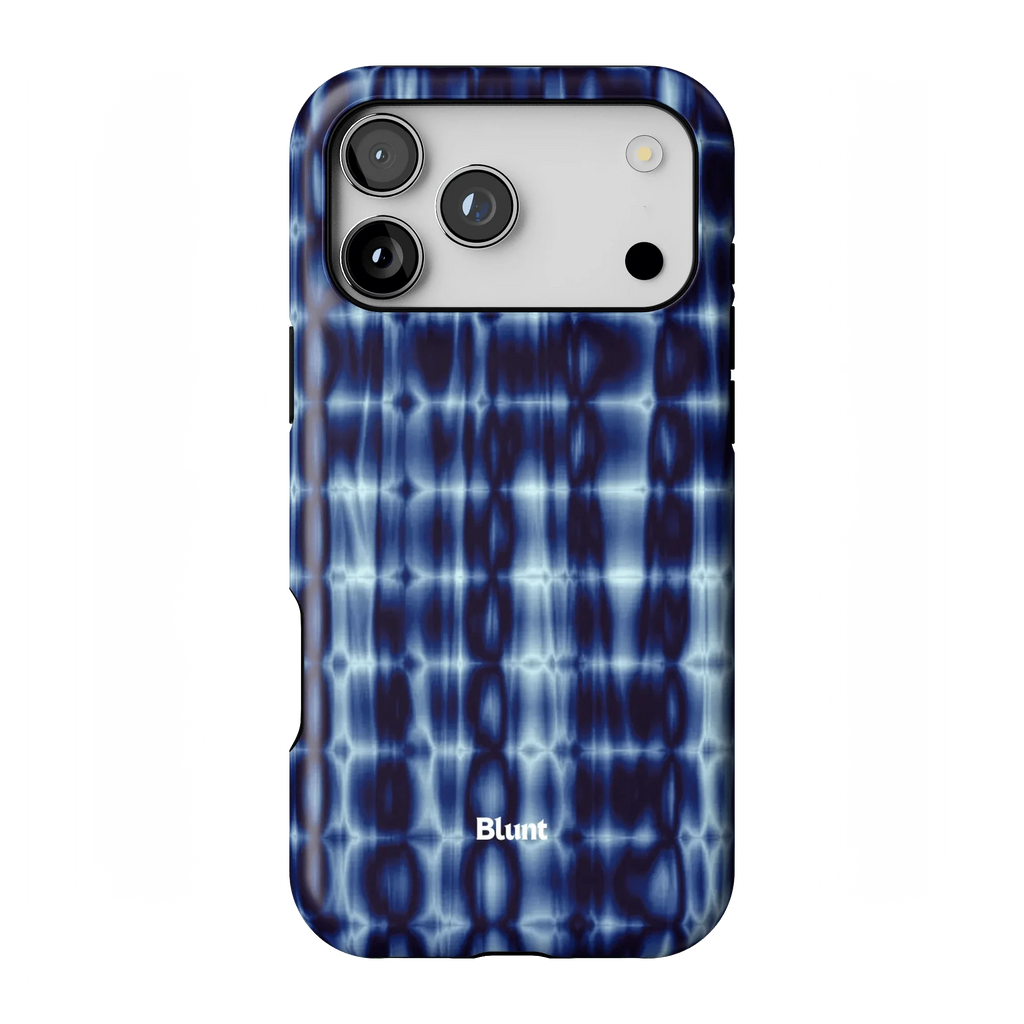 Blue Ripple iPhone Case