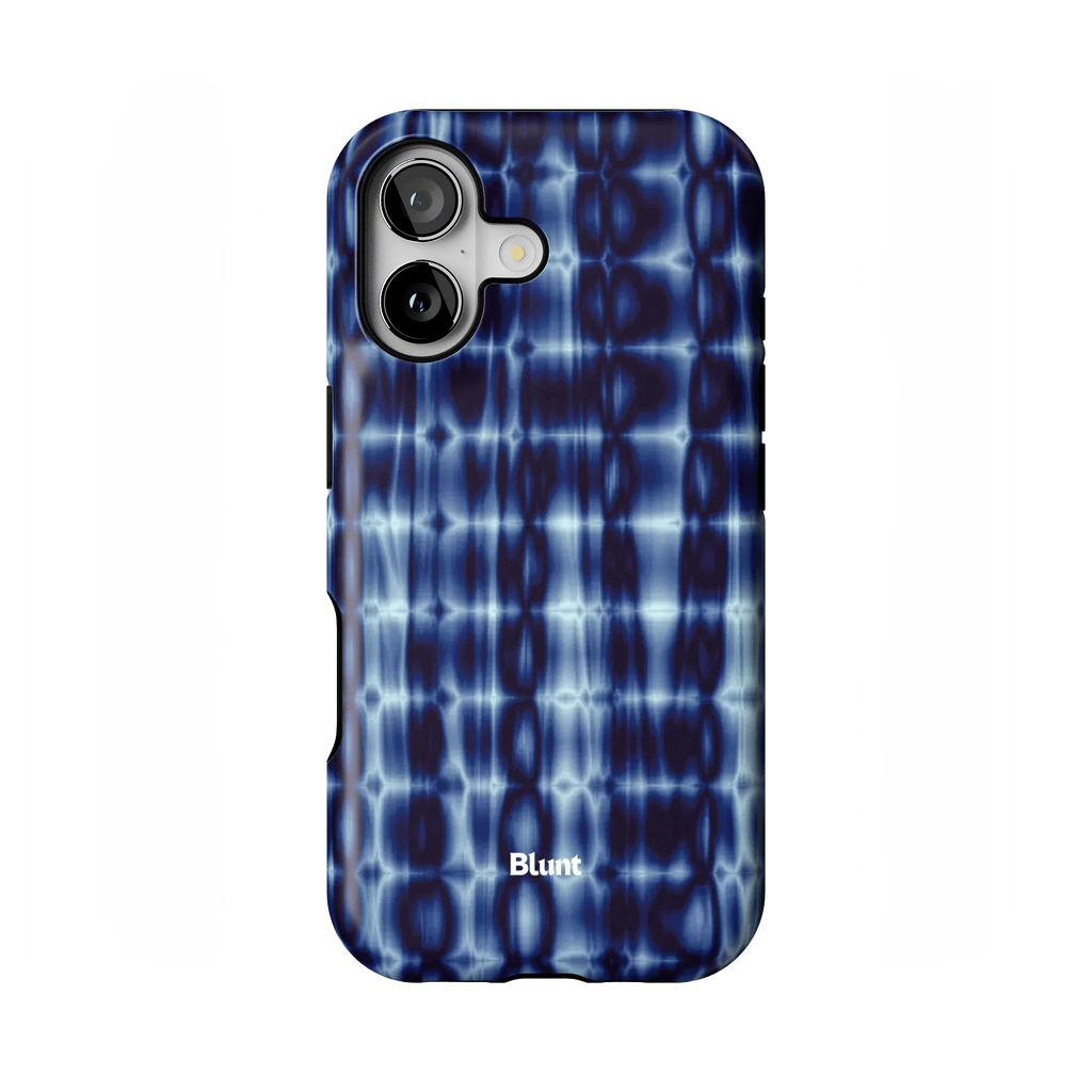 Blue Ripple iPhone Case