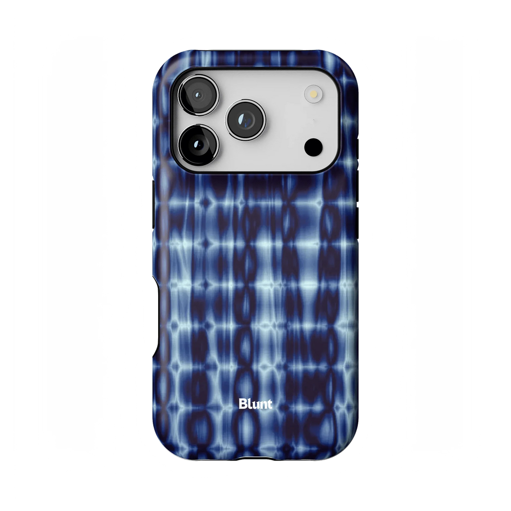 Blue Ripple iPhone Case
