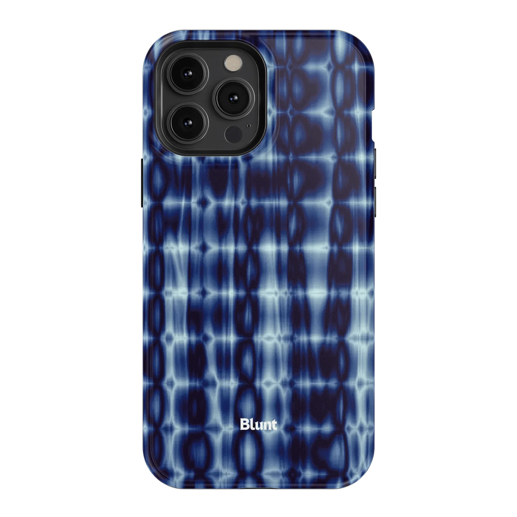 Blue Ripple iPhone Case
