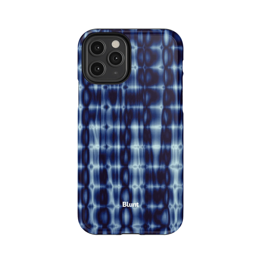 Blue Ripple iPhone Case