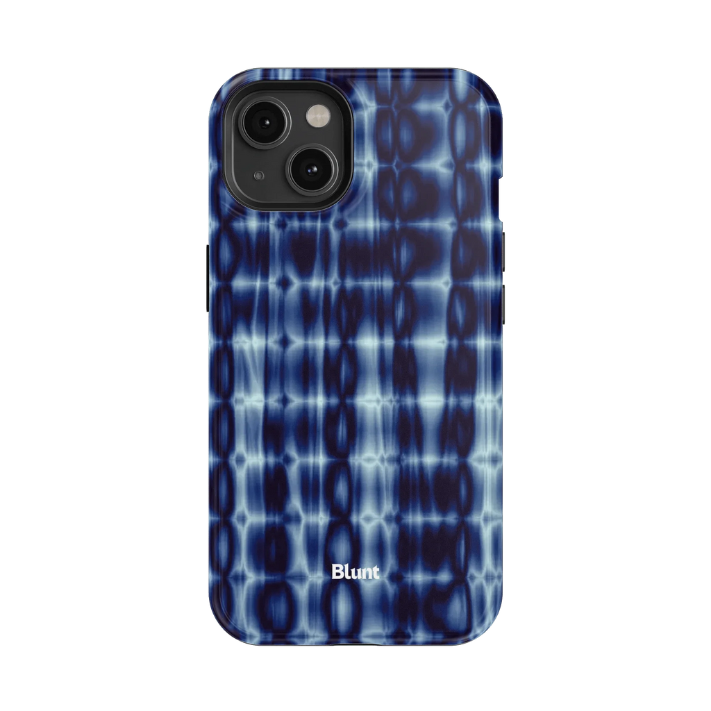 Blue Ripple iPhone Case