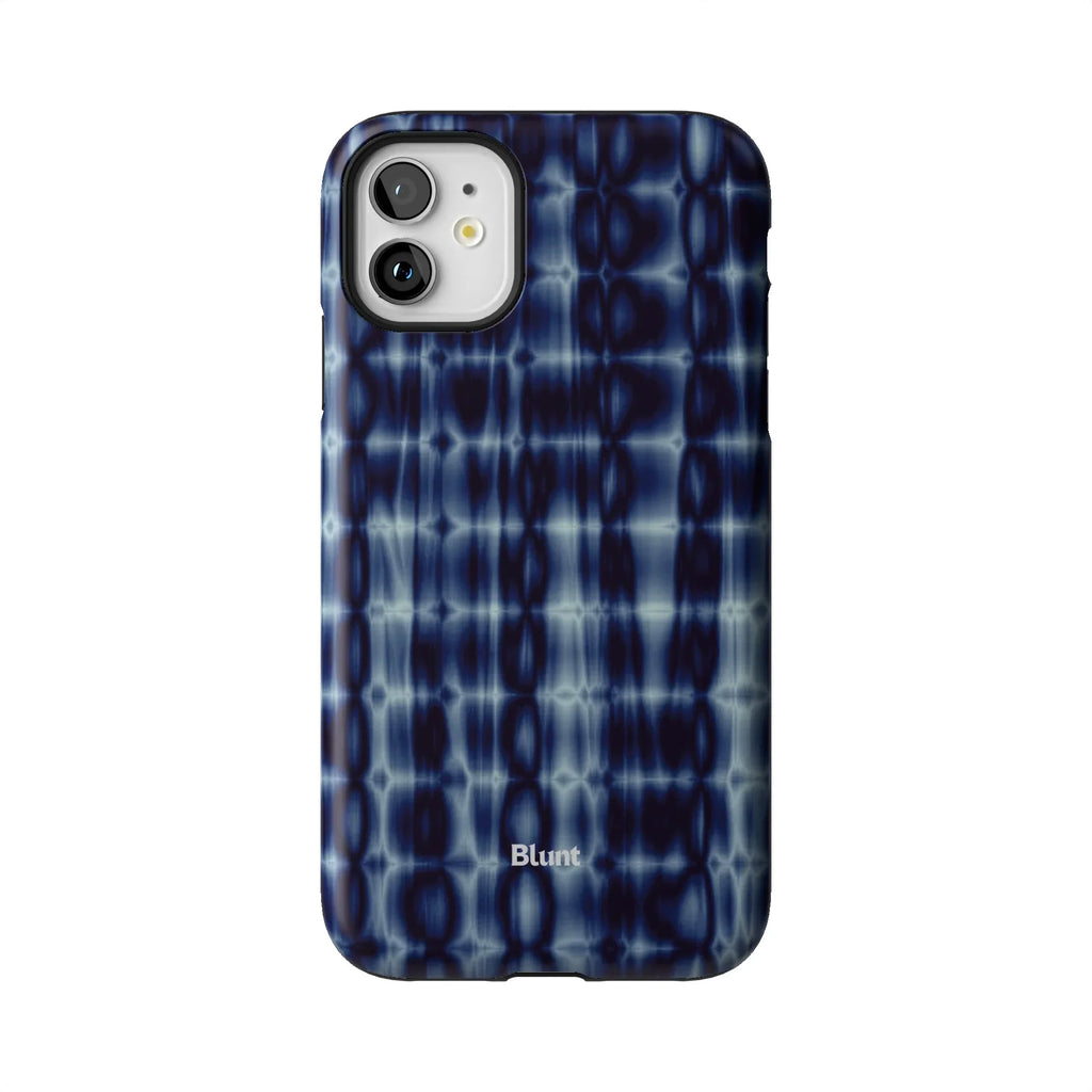 Blue Ripple iPhone Case