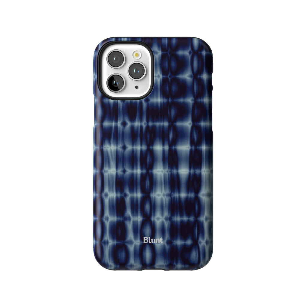 Blue Ripple iPhone Case