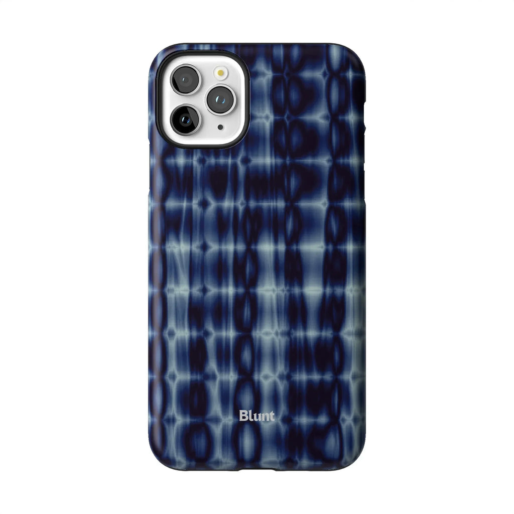 Blue Ripple iPhone Case