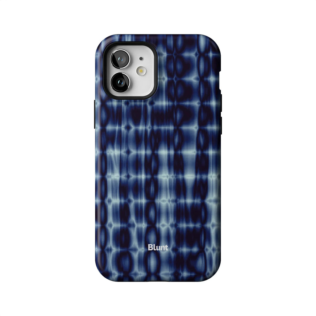 Blue Ripple iPhone Case