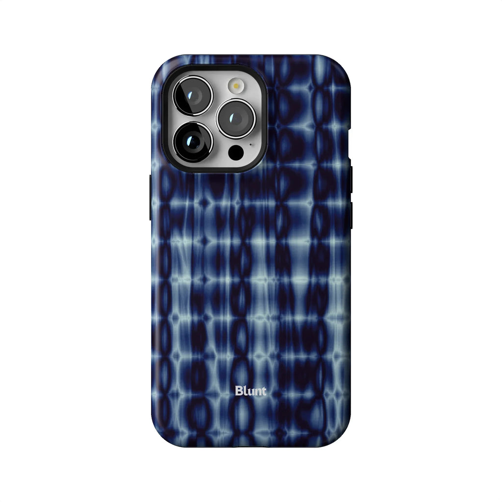 Blue Ripple iPhone Case
