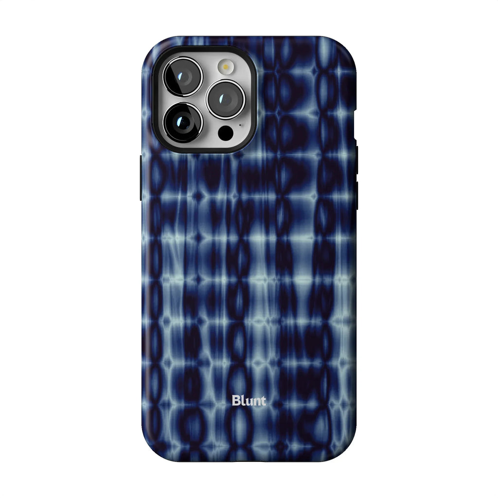 Blue Ripple iPhone Case