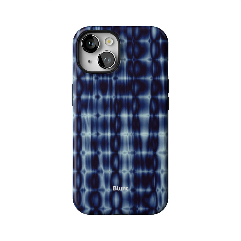 Blue Ripple iPhone Case