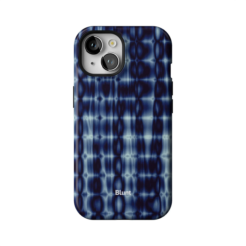 Blue Ripple iPhone Case