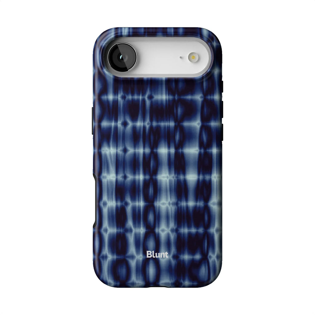 Blue Ripple iPhone Case