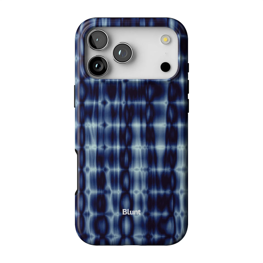 Blue Ripple iPhone Case