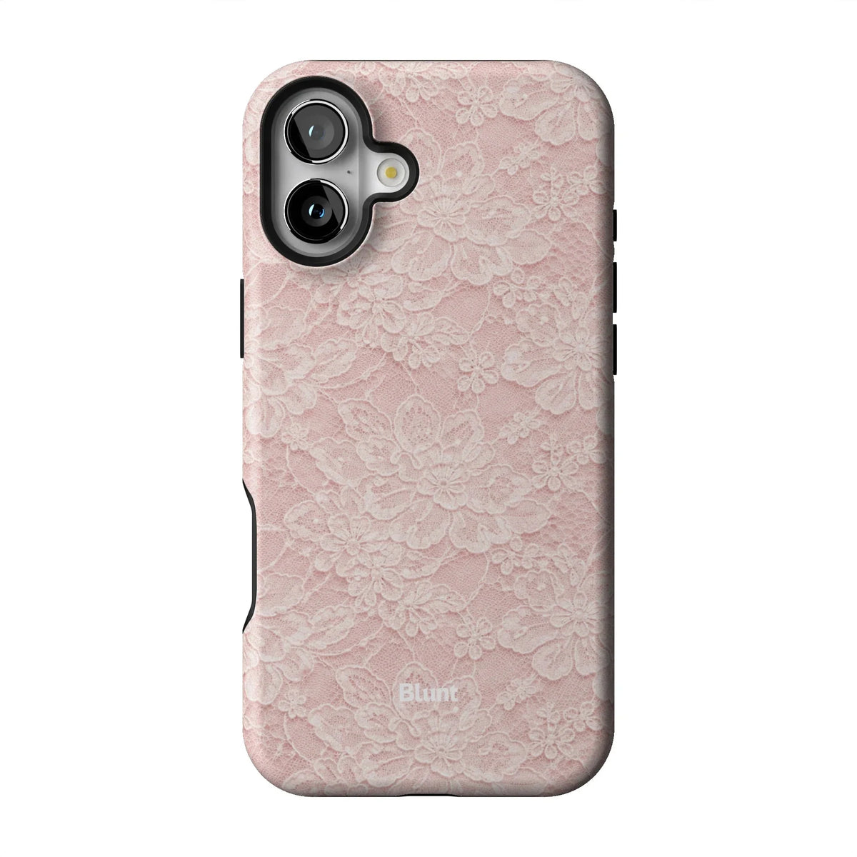 Blush Lace iPhone Case