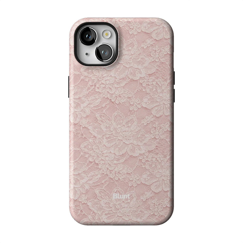 Blush Lace iPhone Case