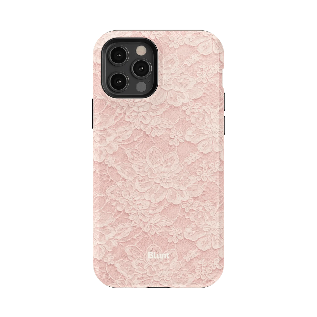 Blush Lace iPhone Case