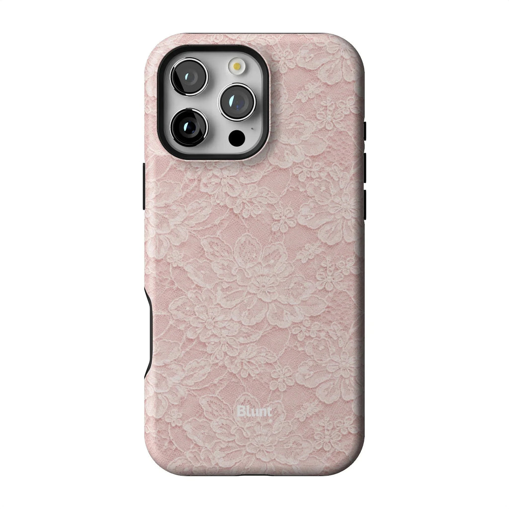 Blush Lace iPhone Case