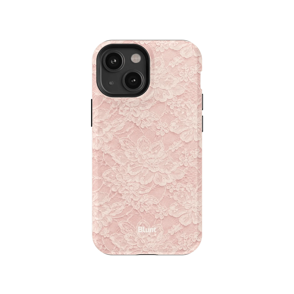 Blush Lace iPhone Case