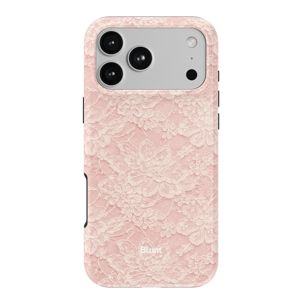 Blush Lace iPhone Case
