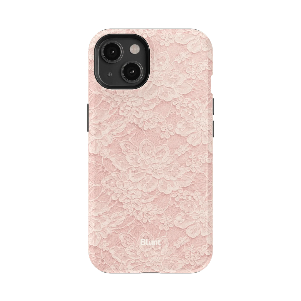 Blush Lace iPhone Case