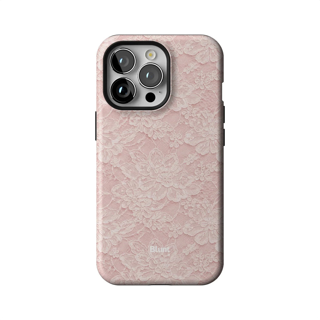 Blush Lace iPhone Case