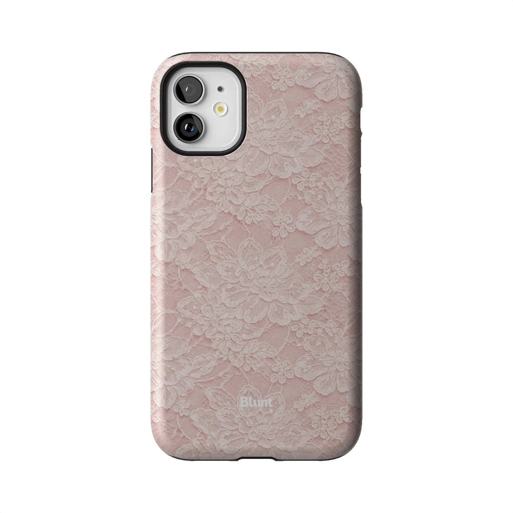 Blush Lace iPhone Case