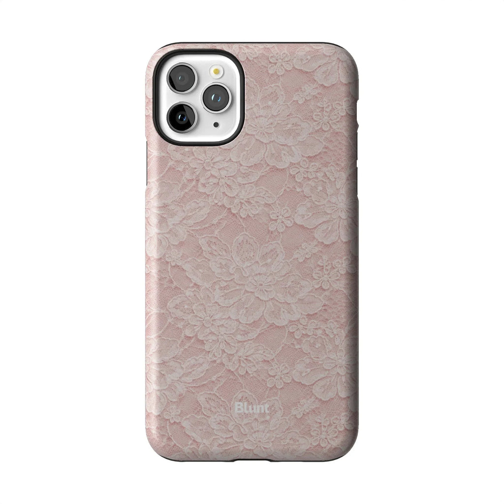Blush Lace iPhone Case