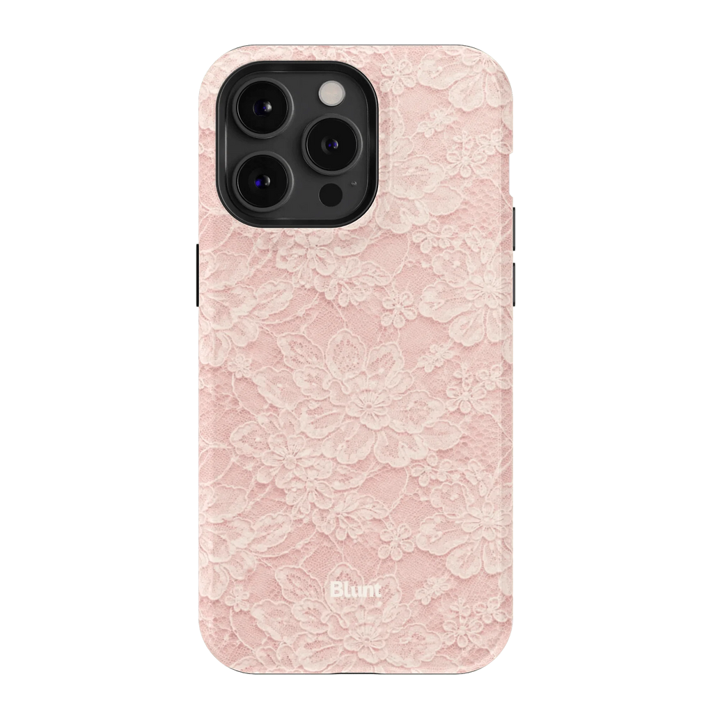 Blush Lace iPhone Case