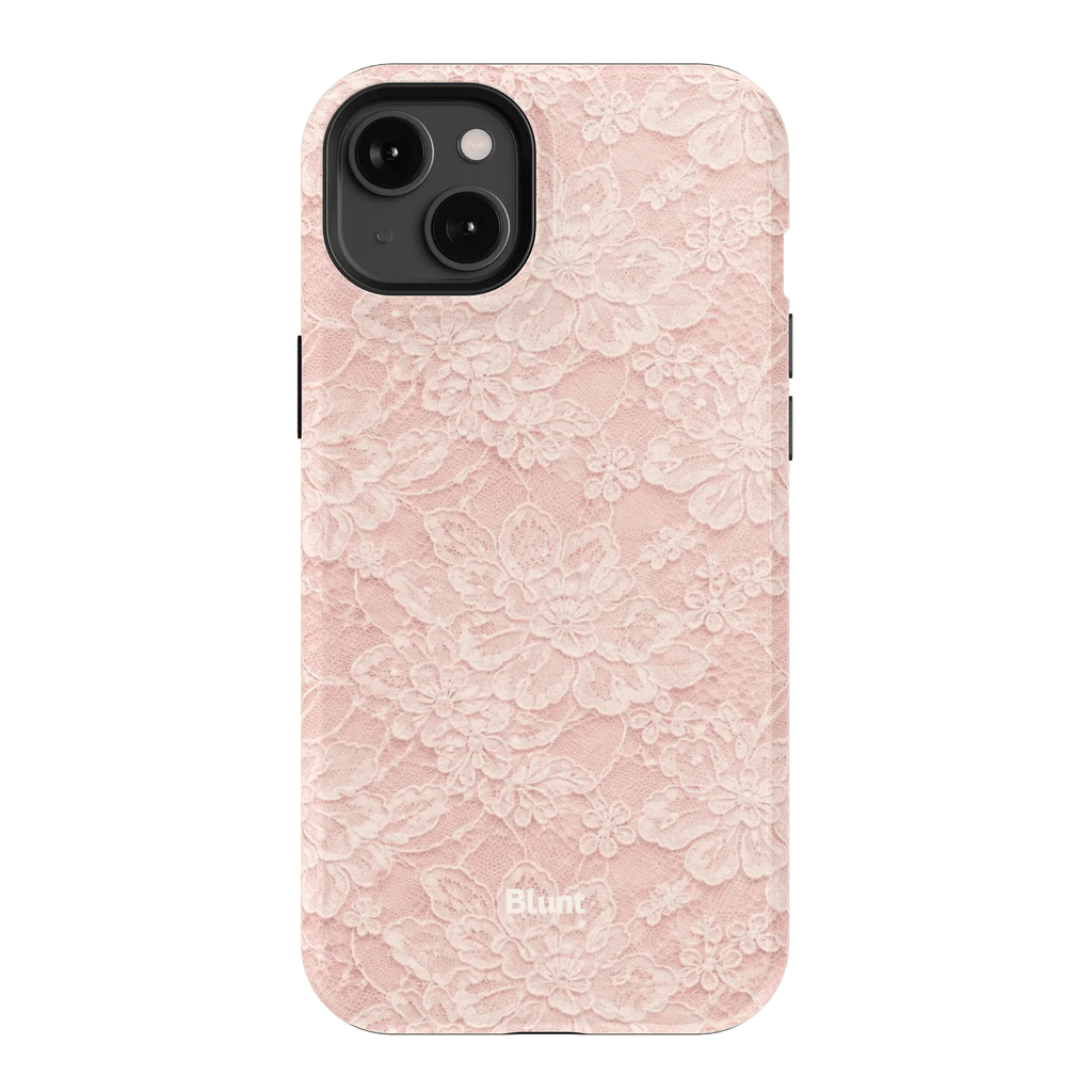 Blush Lace iPhone Case