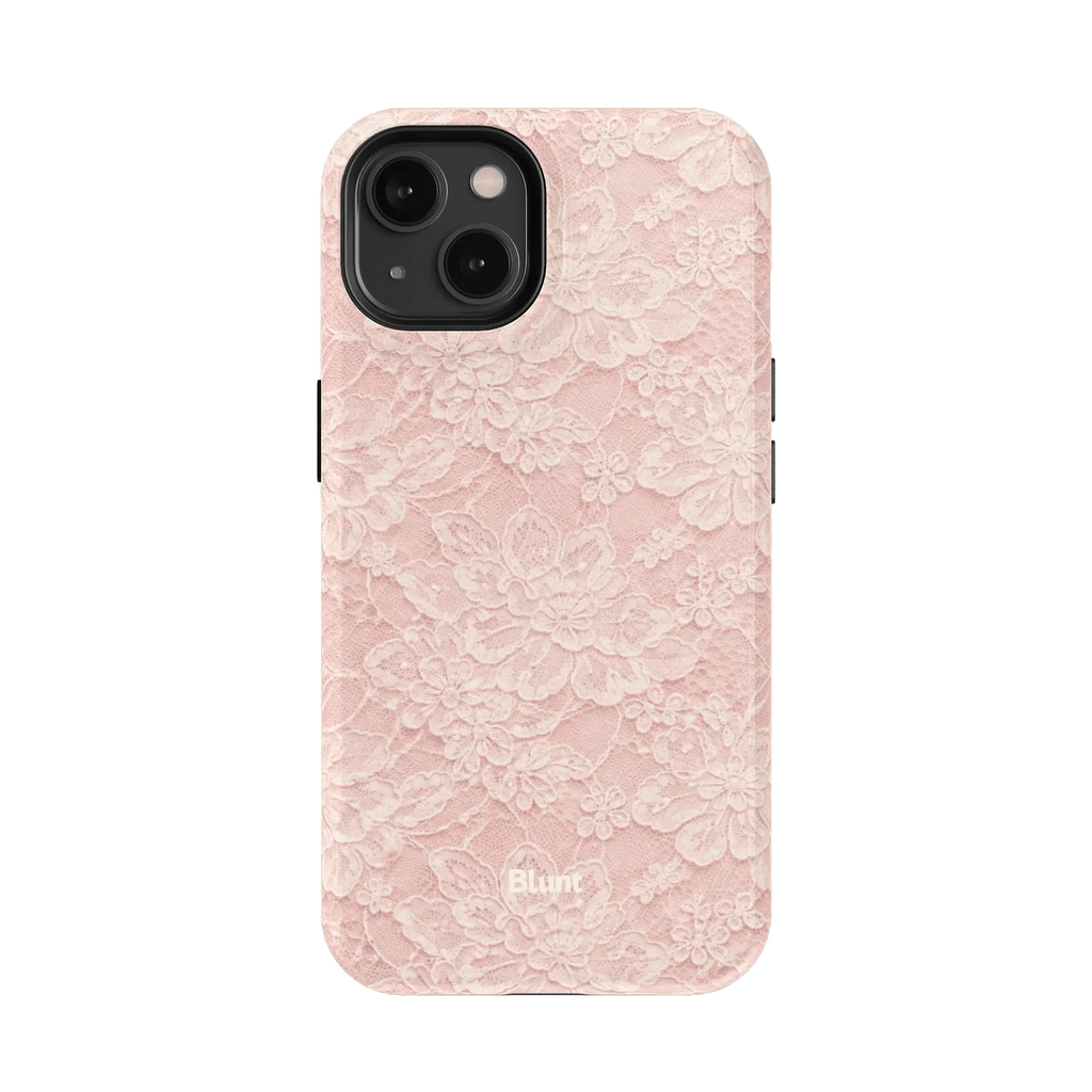 Blush Lace iPhone Case