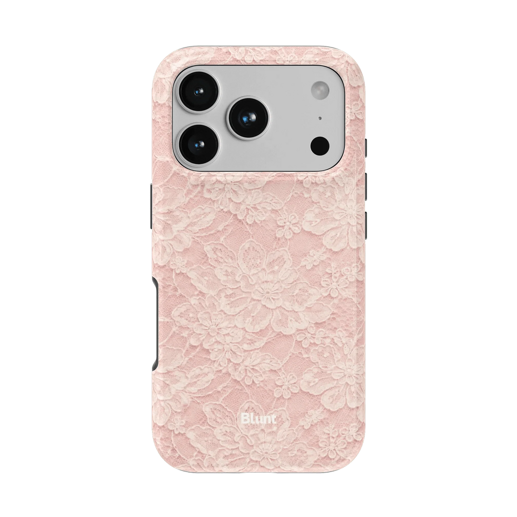 Blush Lace iPhone Case