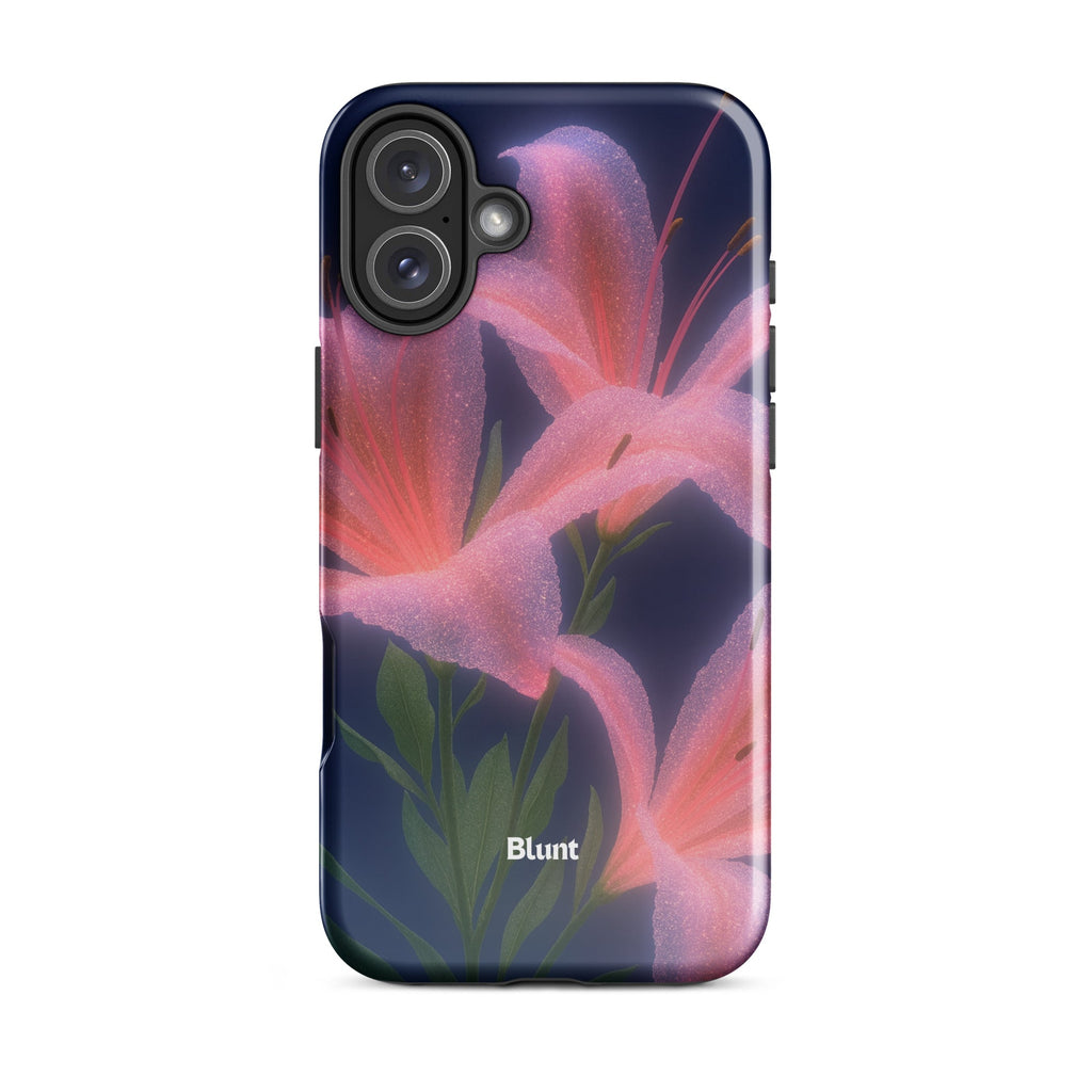 Blush Lily iPhone Case