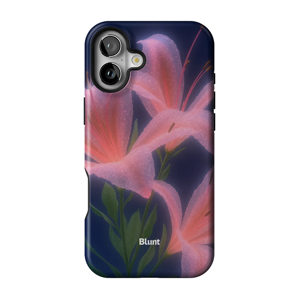 Blush Lily iPhone Case