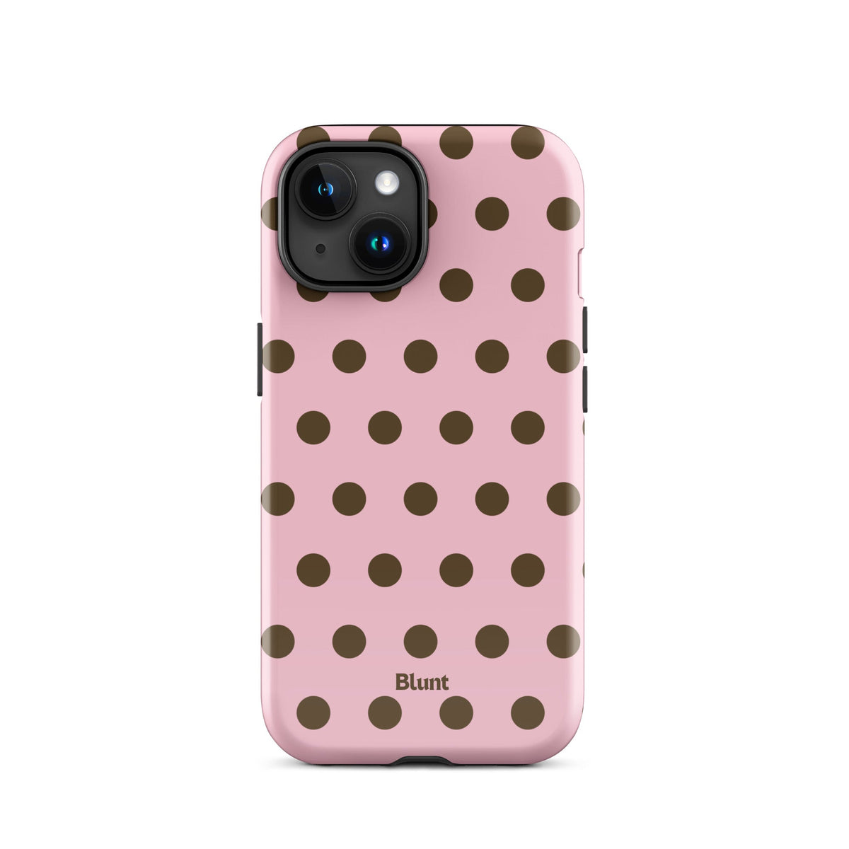 Blush Polka iPhone Case