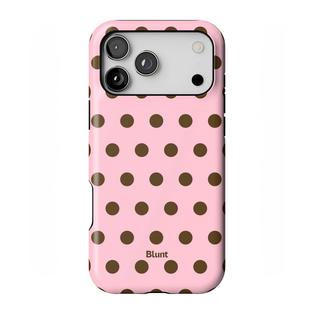 Blush Polka iPhone Case