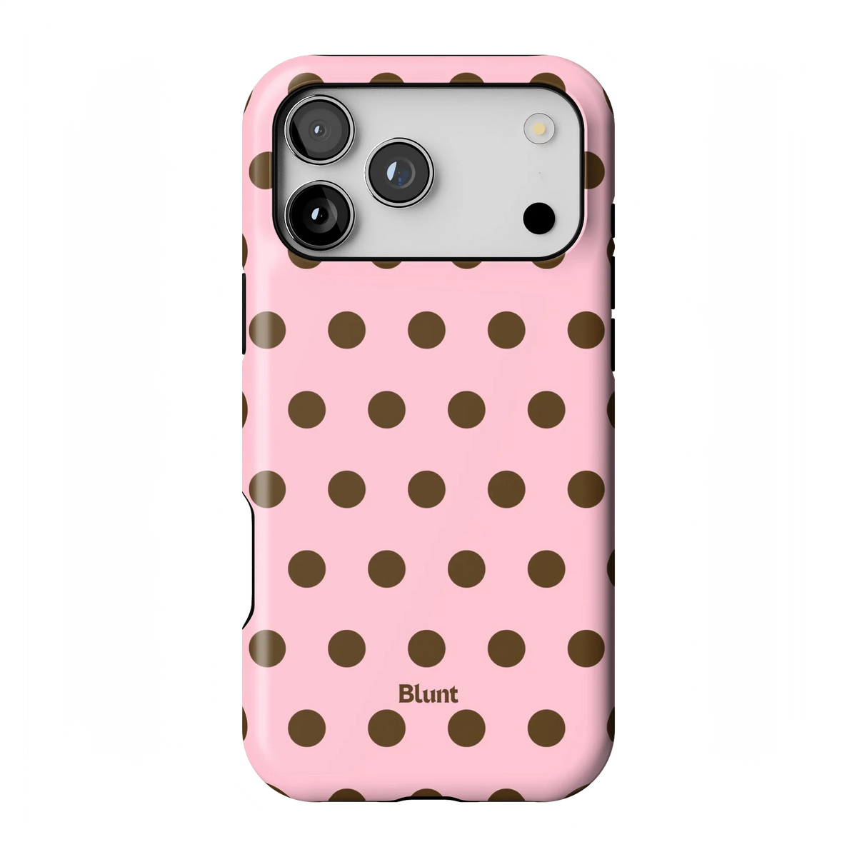 Blush Polka iPhone Case