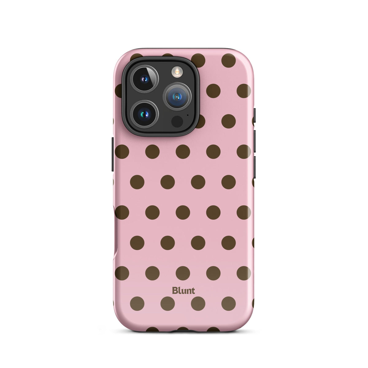 Blush Polka iPhone Case