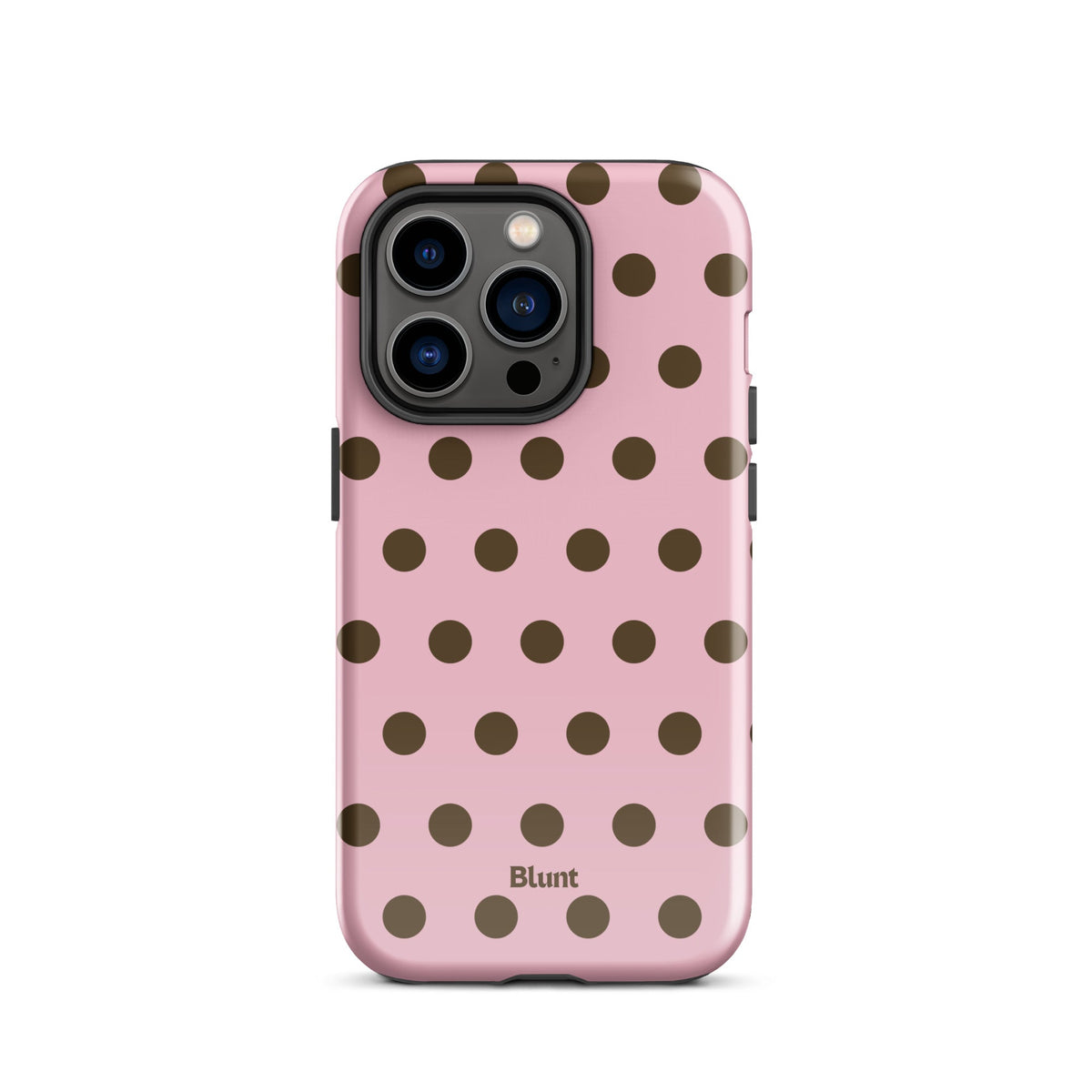 Blush Polka iPhone Case