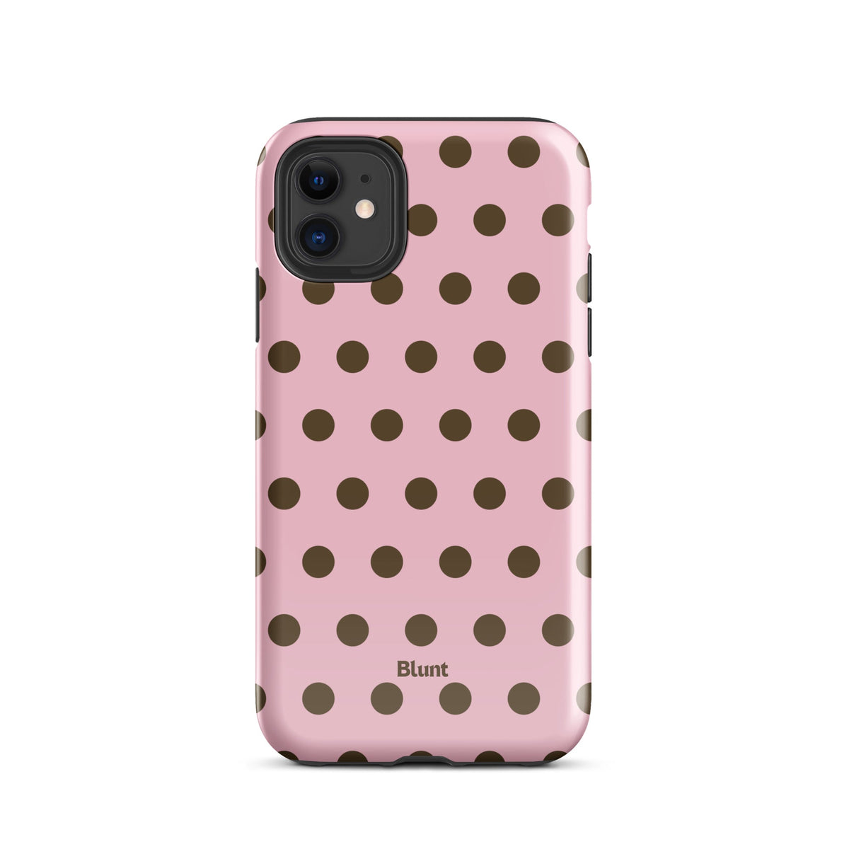 Blush Polka iPhone Case