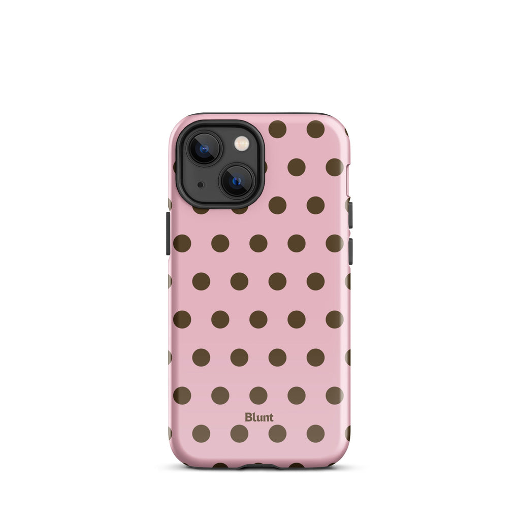 Blush Polka iPhone Case