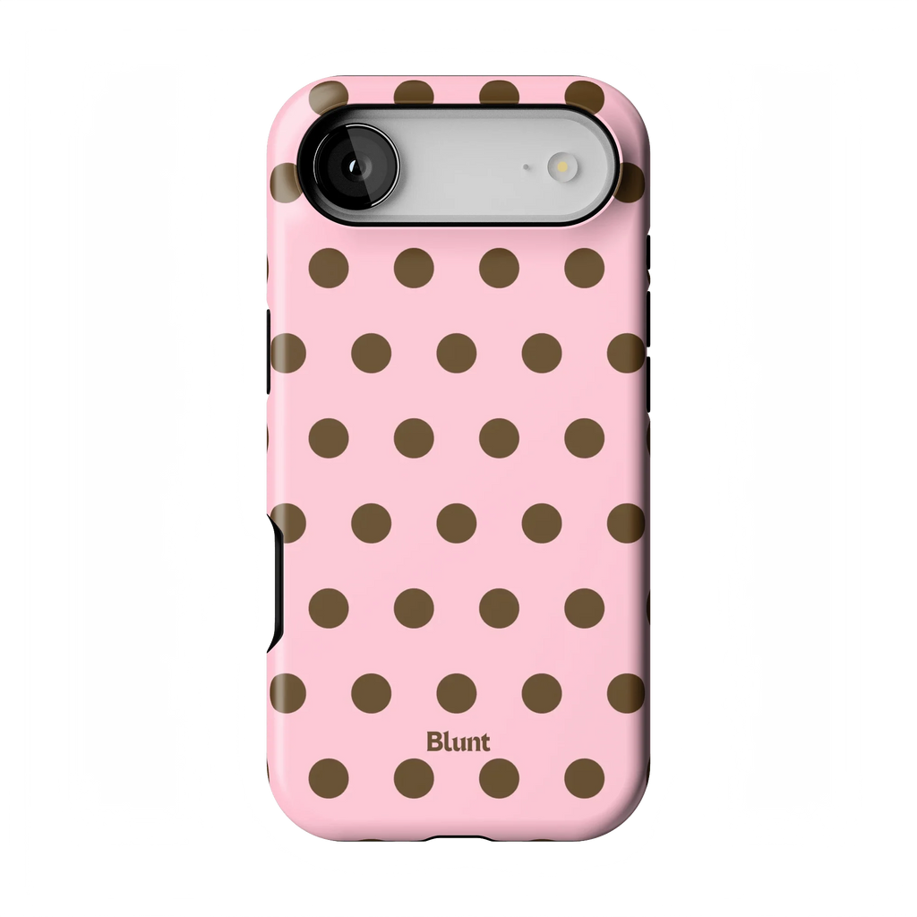 Blush Polka iPhone Case