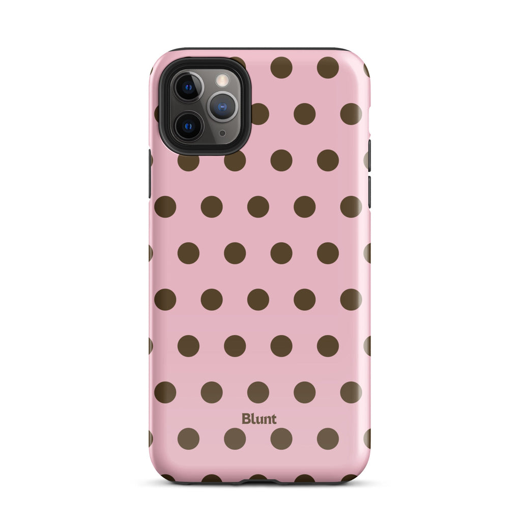 Blush Polka iPhone Case